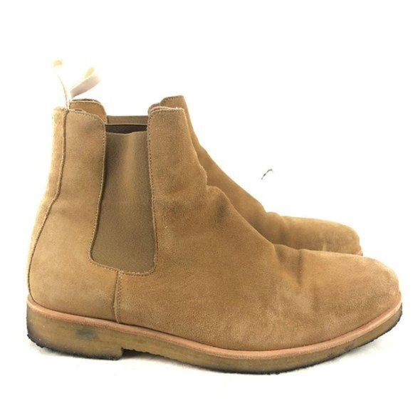 Oliver Cabell Cappuccino Suede Leather Chealsea main image 11